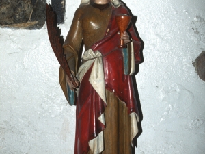 Ermita de Santa Leocadia. Escultura. Santa Lucía