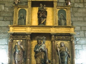 Iglesia parroquial de San Pedro. Retablo de San José