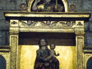 Iglesia parroquial de San Pedro. Escultura. Virgen del Rosario