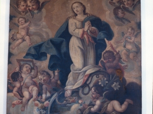 Iglesia parroquial de San Pedro. Pintura. Inmaculada Concepción