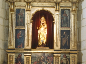 Ermita de Arritokieta. Retablo de Andra Mari de Arritokieta