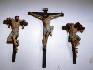 Ermita de Arritokieta. Escultura. Calvario