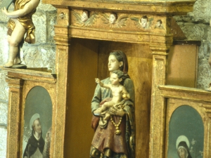 Iglesia parroquial de San Pedro. Escultura. Virgen del Rosario