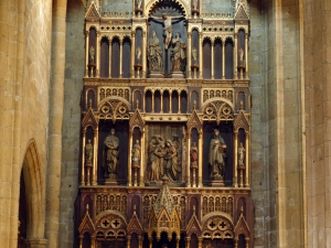 Iglesia parroquial de San Vicente. Retablo del Sagrario