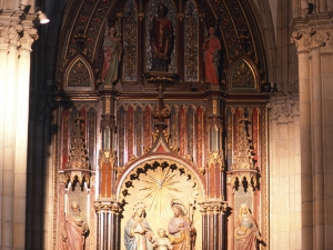 Catedral del Buen Pastor. Retablo de la Sagrada Familia