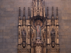 Catedral del Buen Pastor. Retablo de la Inmaculada Concepción