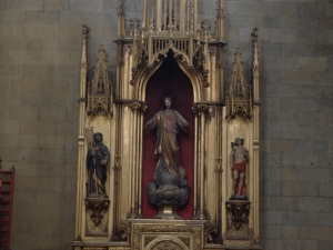 Catedral del Buen Pastor. Retablo del Sagrado Corazón de Jesús