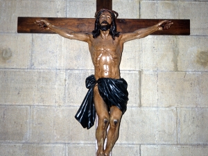 Catedral del Buen Pastor. Escultura. Cristo Crucificado