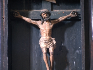 Basílica de Santa María. Escultura. Cristo Crucificado