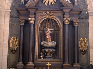 Basílica de Santa María. Retablo del Sagrado Corazón de Jesús