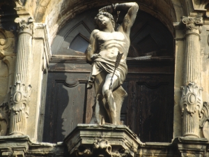 Basílica de Santa María. Escultura. San Sebastián