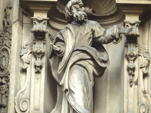Basílica de Santa María. Escultura. San Joaquín