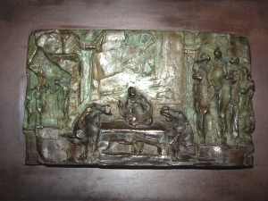 Iglesia parroquial del Sagrado Corazón de Jesús de Loiola. Puerta de sagrario