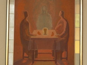 Iglesia parroquial del Sagrado Corazón de Jesús de Loiola. Pintura. Discípulos de Emaus