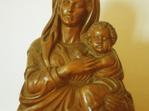 Iglesia parroquial de Nuestra Señora del Carmen de Añorga. Escultura. Ama