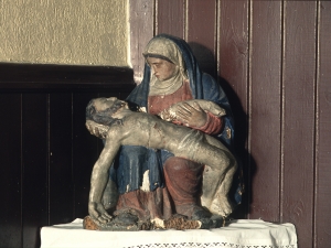 Ermita del Santo Ángel de la guarda de Ibaeta. Escultura. Piedad