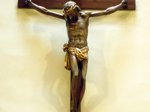 Iglesia parroquial de Gurutziaga de Aiete. Escultura. Cristo Crucificado