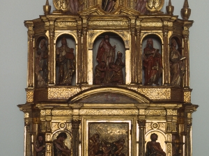 Museo Diocesano de San Sebastián. Sagrario. Detalle