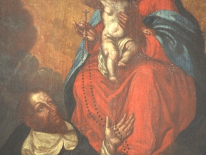 Museo Diocesano de San Sebastián. Pintura. Entrega del Rosario