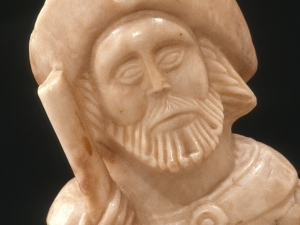 Museo Diocesano de San Sebastián. Escultura. Detalle de Santiago Peregrino