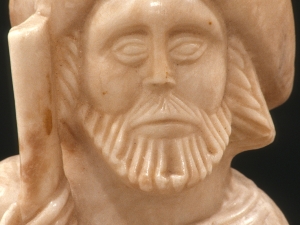 Museo Diocesano de San Sebastián. Escultura. Detalle de Santiago Peregrino