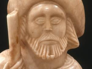 Museo Diocesano de San Sebastián. Escultura. Detalle de Santiago Peregrino