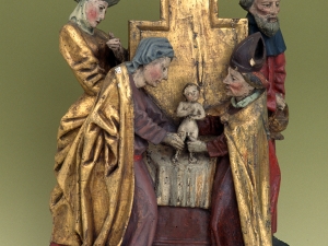 Museo Diocesano de San Sebastián. Relieve. Presentación de Jesús en el templo
