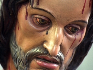 Museo Diocesano de San Sebastián. Escultura. Detalle de Nazareno