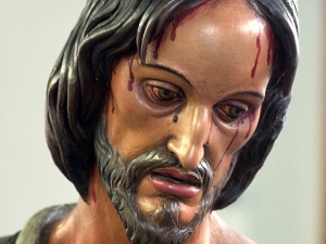 Museo Diocesano de San Sebastián. Escultura. Detalle de Nazareno