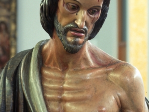 Museo Diocesano de San Sebastián. Escultura. Detalle de Nazareno