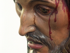 Museo Diocesano de San Sebastián. Escultura. Detalle de Nazareno