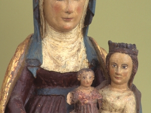 Museo Diocesano de San Sebastián. Escultura. Detalle de Tres generaciones