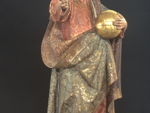 Museo Diocesano de San Sebastián. Escultura. Detalle del Salvador