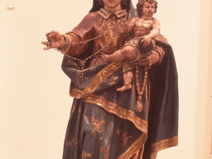 Museo Diocesano de San Sebastián. Escultura. Virgen del Rosario