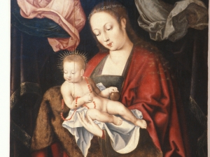Museo Diocesano de San Sebastián. Pintura. Virgen con niño