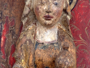 Museo Diocesano de San Sebastián. Escultura. Detalle de María Magdalena