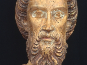 Museo Diocesano de San Sebastián. Escultura. Detalle de San Andrés