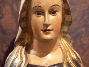 Museo Diocesano de San Sebastián. Escultura. Detalle de María Magdalena