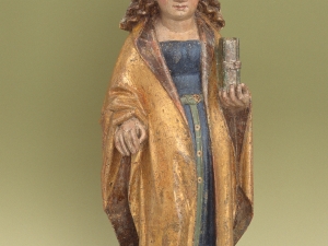 Museo Diocesano de San Sebastián. Escultura. Santa Inés