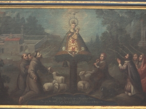 Museo Diocesano de San Sebastián. Pintura. Virgen de Aránzazu