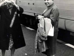 Gerta Niessen y su madre, Juana Schmidt