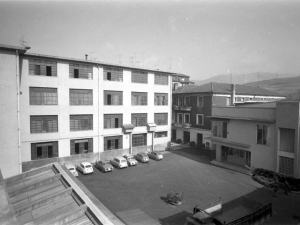 Patio central de la empresa Niessen en Errenteria (Gipuzkoa)