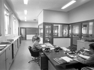 Oficina de métodos y tiempos de la empresa Niessen en Errenteria (Gipuzkoa)