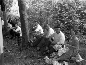 Niessen enpresaren zortzigarren eguna Errenterian (Gipuzkoa). Lourdes de Lourdes santutegira bidaia (Frantzia)