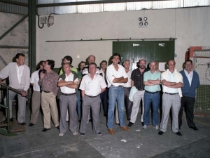 Niessen enpresaren 75. urteurrena Errenteriako Versalles jatetxean (Gipuzkoa)