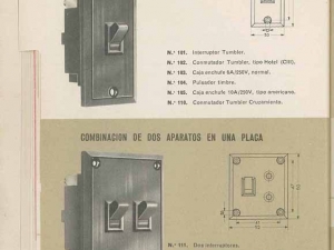 Errenteriako Niessen enpresak fabrikatutako produktuen katalogoa (Gipuzkoa). 6000, 50, 100, 400, 1000, 4.000 serie, material unibertsala eta askotariko materiala