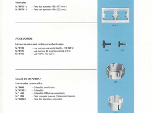 Errenteriako Niessen enpresak fabrikatutako produktuen katalogoa (Gipuzkoa). 400, 1200, 6000, 6900 eta askotariko materiala