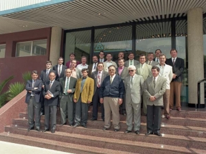 Zaragozako Comercial Aragonesa Gama enpresaren bisita Niessen enpresara Oiartzunen (Gipuzkoa)