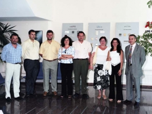 Visita de la empresa Rovelectric de Málaga a la empresa Niessen en Oiartzun (Gipuzkoa)