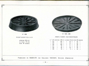 Errenteriako Niessen enpresak baketita gisa fabrikatutako produktuen katalogoa (Gipuzkoa)